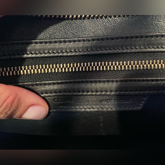 Celine Luggage Bag - Tri-color in the smooth calfskin - Picture 10 of 11